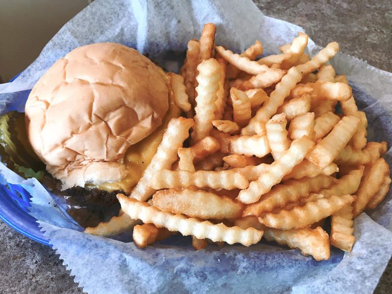 lake dexter drive in burger fries 768x576